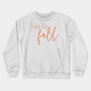 Hello Fall Crewneck Sweatshirt